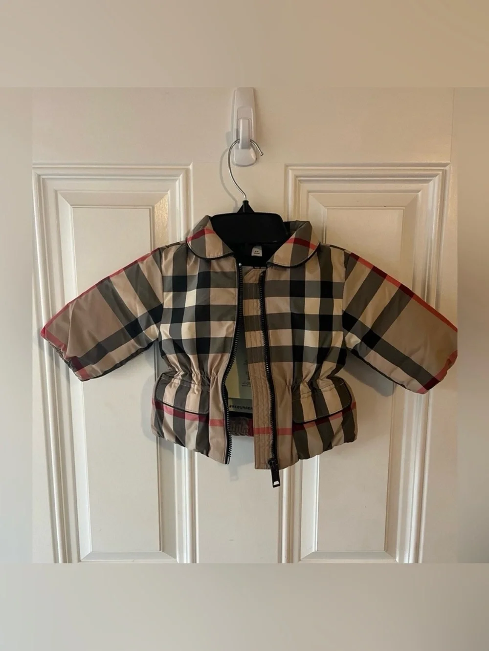 NEW Burberry baby kids puffer jacket coat size 6 months